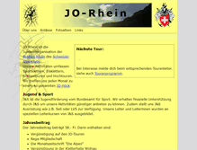 Tablet Screenshot of jo-rhein.ch